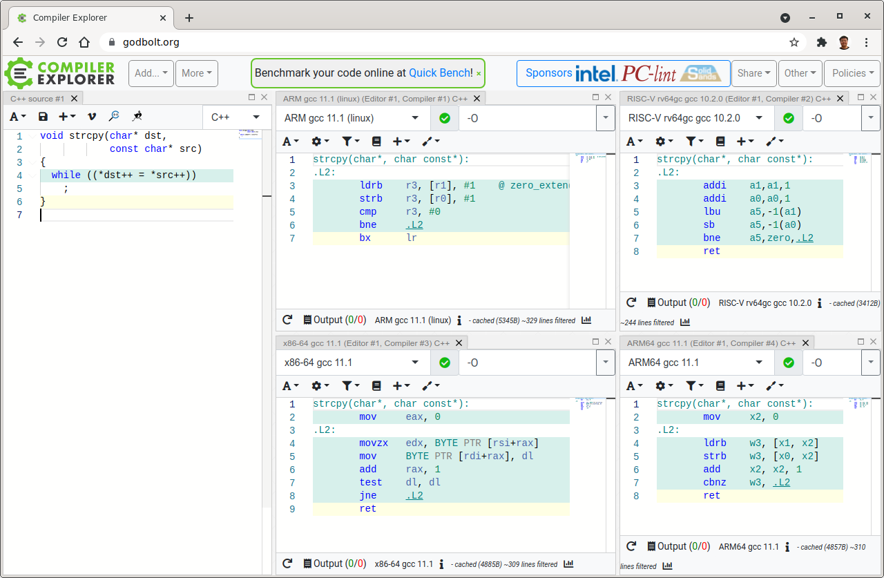 strcpy